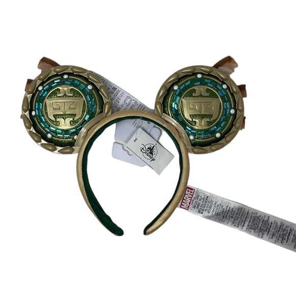Disney Parks Black Panther Wakanda Forever 2022 Mickey Mouse Ear Headband NEW - Picture 6 of 7